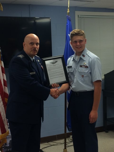 Teen given prestigious Civil Air Patrol award - Weirton Daily Times